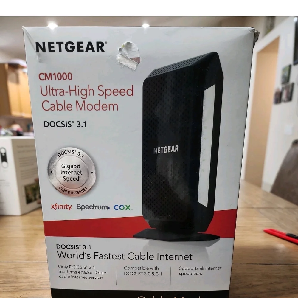 NETGEAR Black High-Speed Cable Modem